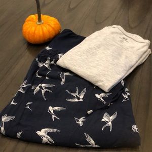 H&M Mama/Maternite Bundle; Pants & T-Shirt